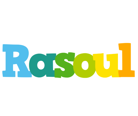 Rasoul rainbows logo