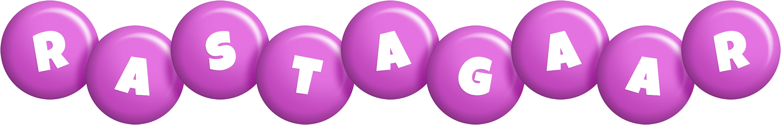 Rastagaar candy-purple logo