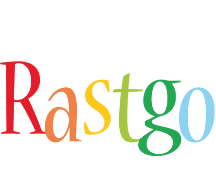Rastgo birthday logo