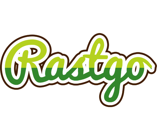 Rastgo golfing logo
