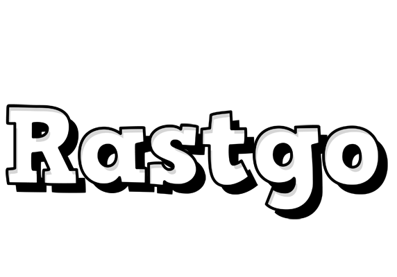 Rastgo snowing logo