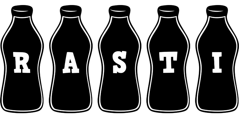 Rasti bottle logo