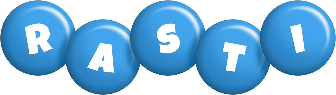 Rasti candy-blue logo