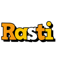 Rasti cartoon logo