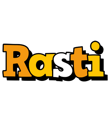 Rasti cartoon logo