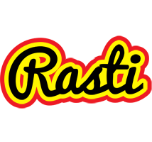 Rasti flaming logo