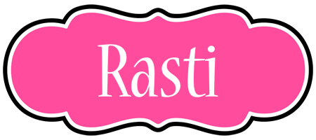 Rasti invitation logo