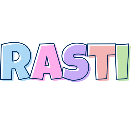 Rasti pastel logo