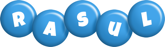 Rasul candy-blue logo