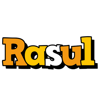 Rasul cartoon logo