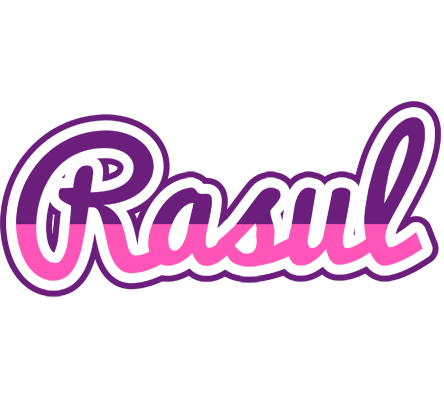 Rasul cheerful logo