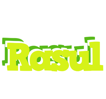 Rasul citrus logo