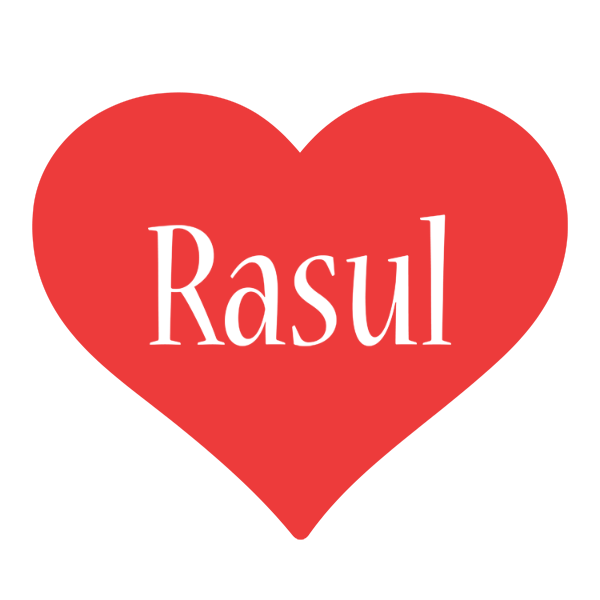 Rasul love logo