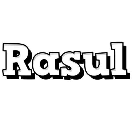Rasul snowing logo