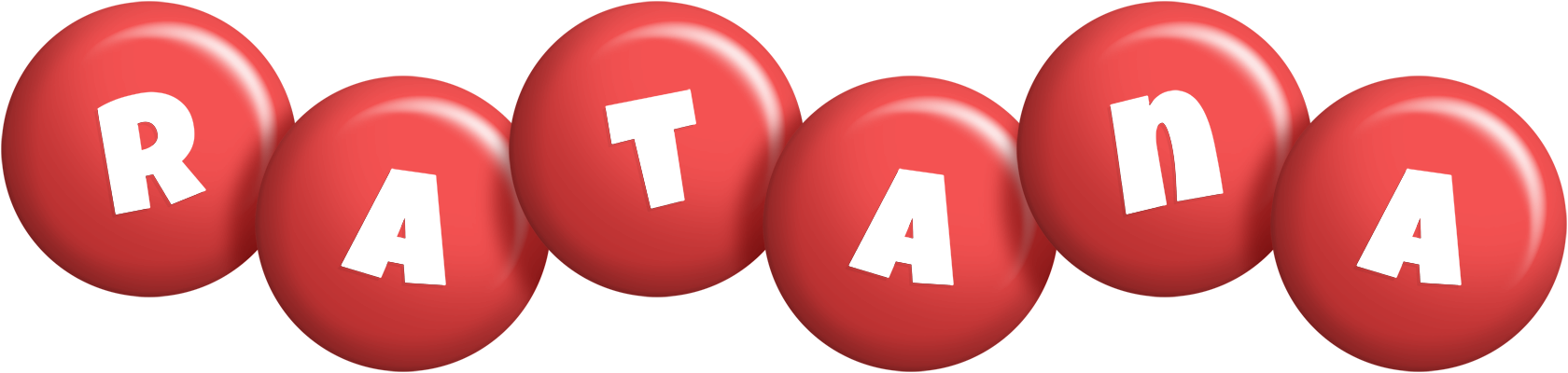 Ratana candy-red logo