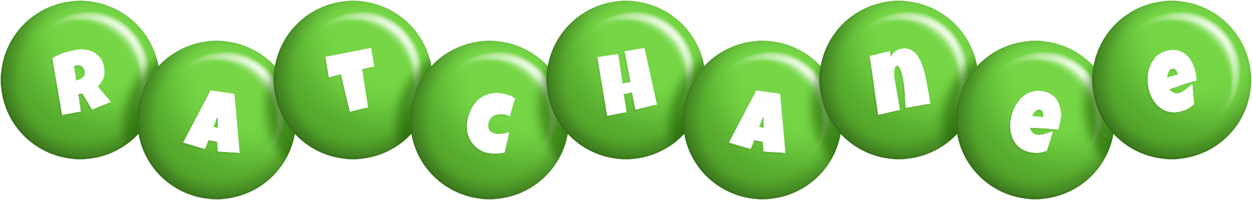 Ratchanee candy-green logo