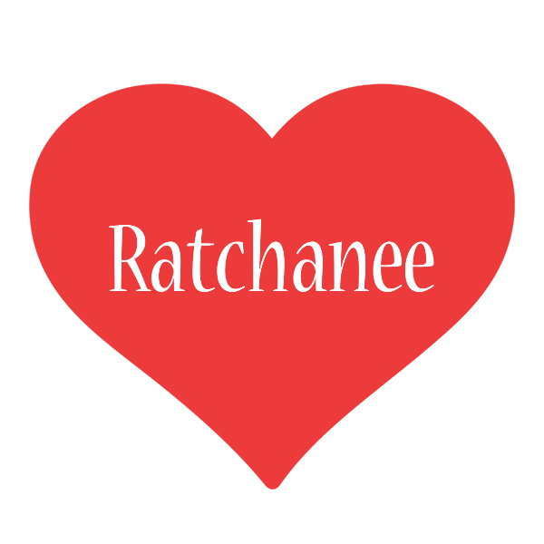 Ratchanee love logo