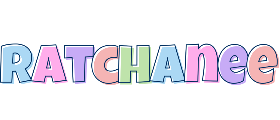 Ratchanee pastel logo
