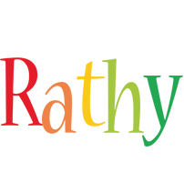 Rathy birthday logo