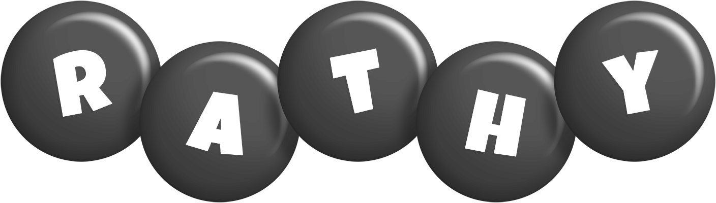 Rathy candy-black logo