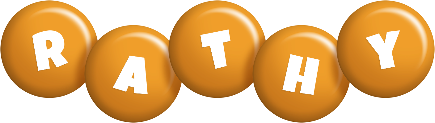 Rathy candy-orange logo