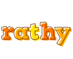 Rathy desert logo