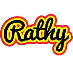 Rathy flaming logo