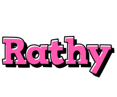 Rathy girlish logo