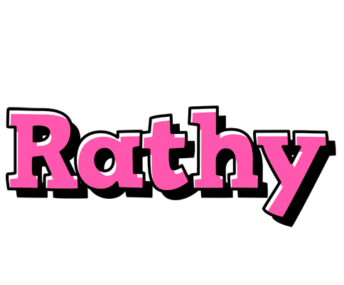 Rathy girlish logo
