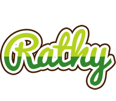 Rathy golfing logo