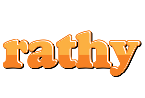 Rathy orange logo