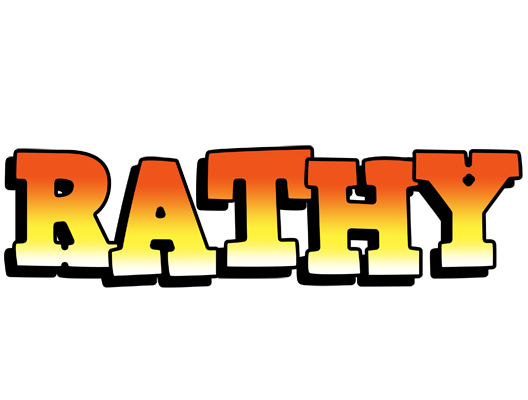 Rathy sunset logo