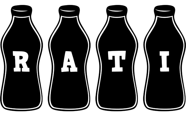 Rati bottle logo