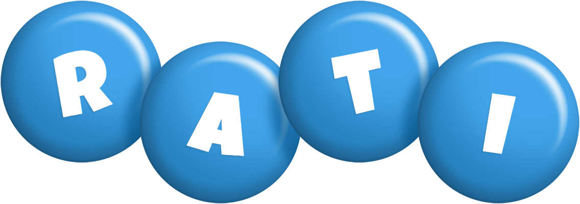 Rati candy-blue logo