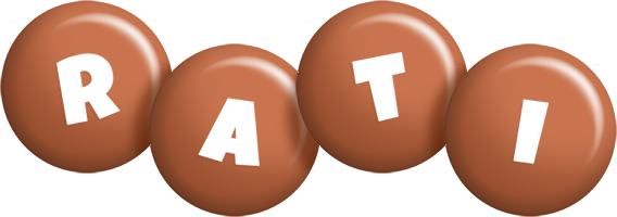 Rati candy-brown logo