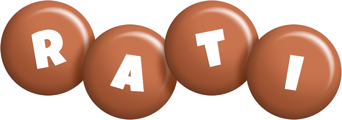Rati candy-brown logo