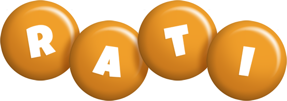 Rati candy-orange logo