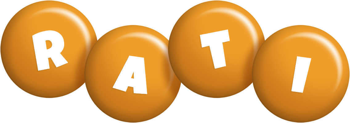 Rati candy-orange logo