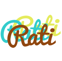 Rati cupcake logo