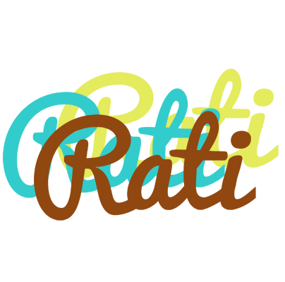 Rati cupcake logo