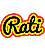 Rati flaming logo