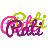 Rati flowers logo