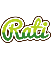 Rati golfing logo