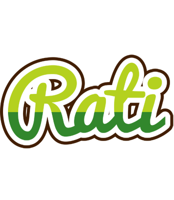 Rati golfing logo