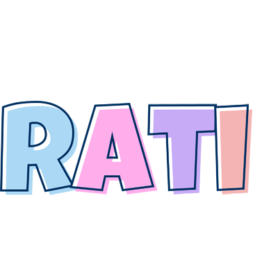 Rati pastel logo