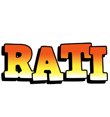 Rati sunset logo
