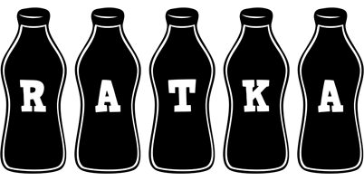 Ratka bottle logo