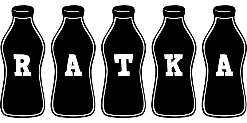Ratka bottle logo