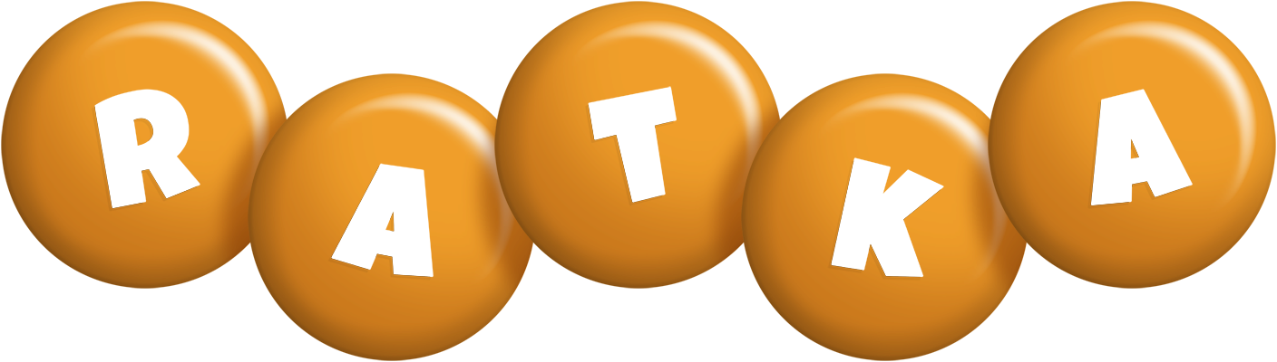 Ratka candy-orange logo