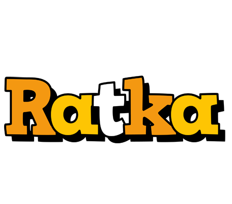Ratka cartoon logo